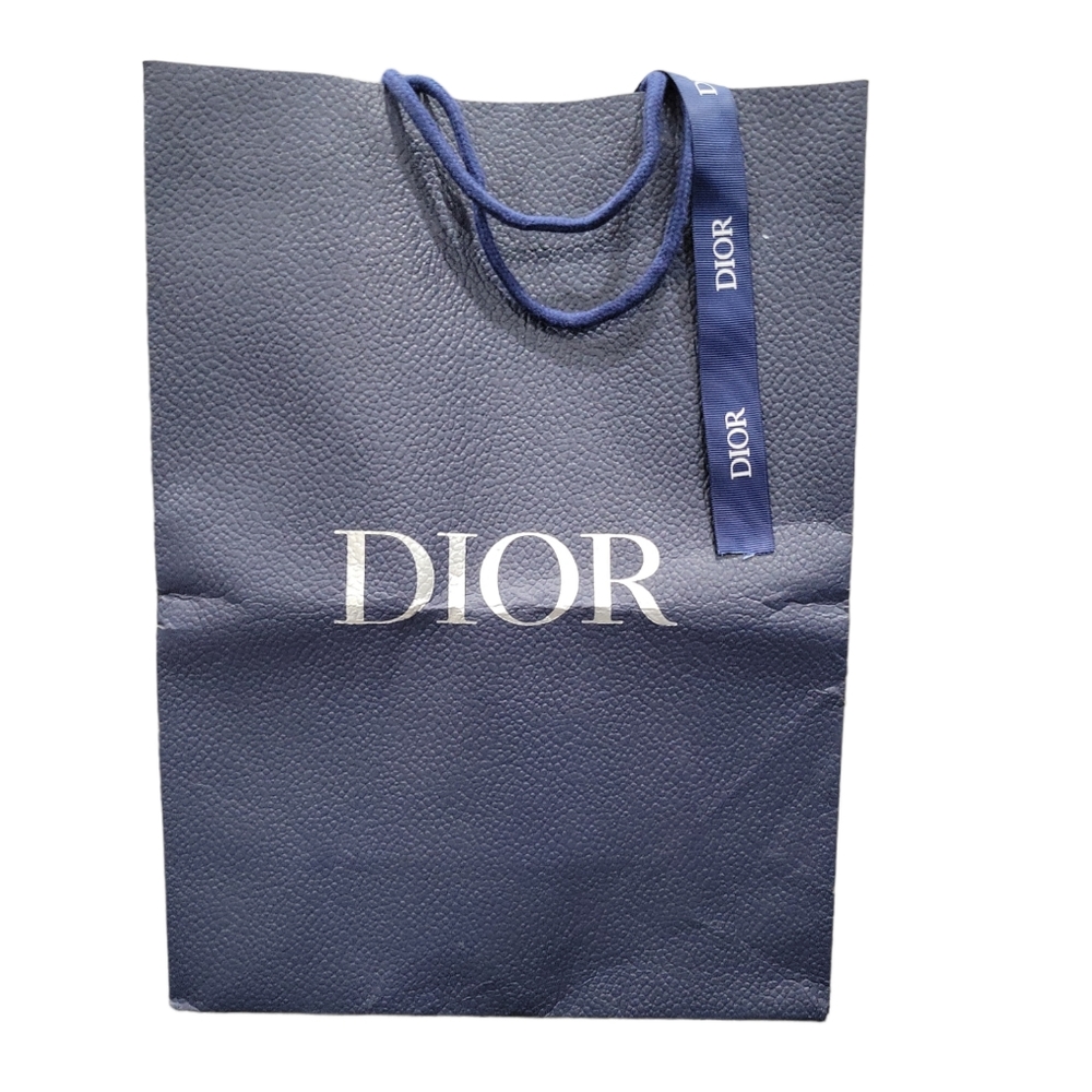 Dior Paper Gift Bag With Ribbon